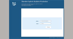 Desktop Screenshot of info.sbdkrusnohor.cz